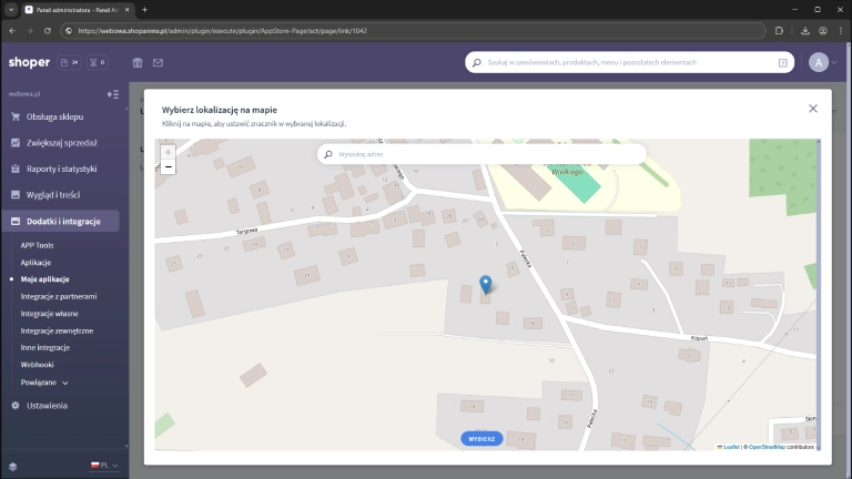 Wybór lokalizacji sklepu stacjonarnego
